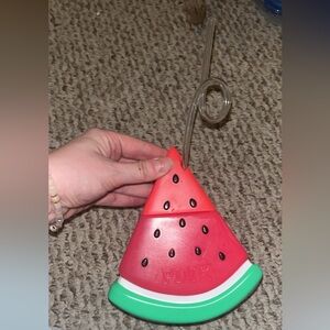 PINK Victoria's Secret Teal Heart Bottle